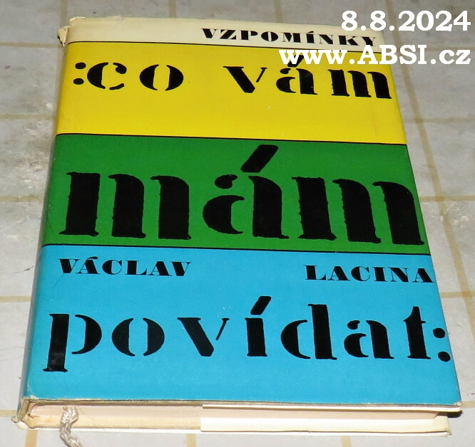 CO VÁM MÁM POVÍDAT