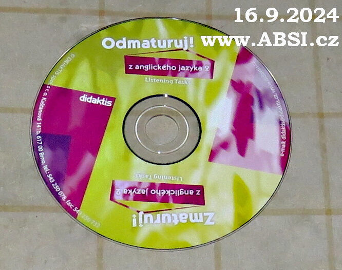 ODMATURUJ Z ANGLICKÉHO JAZYKA - LISTENING  TASKS