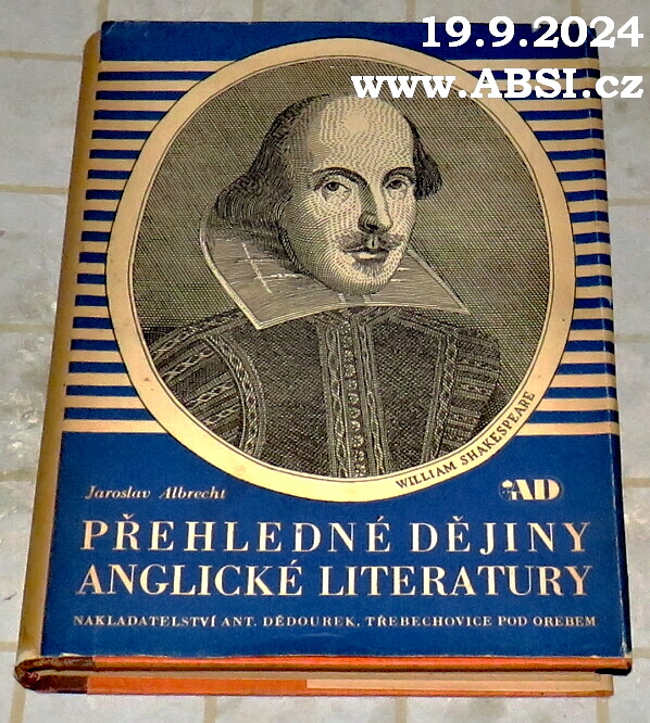 PŘEHLEDNÉ DĚJINY ANGLICKÉ LITERATURY