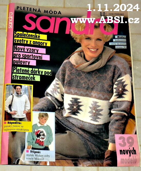 SANDRA - PLETENÁ MÓDA - časopis
