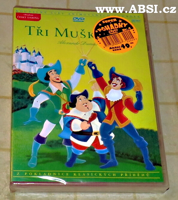 TŘI MUŠKETÝŘI - ANIMOVANÁ POHÁDKA