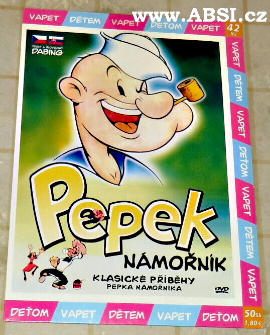 PEPEK NÁMOŘNÍK - KLASICKÉ PŘÍBĚHY PEPKA NÁMOŘNÍKA