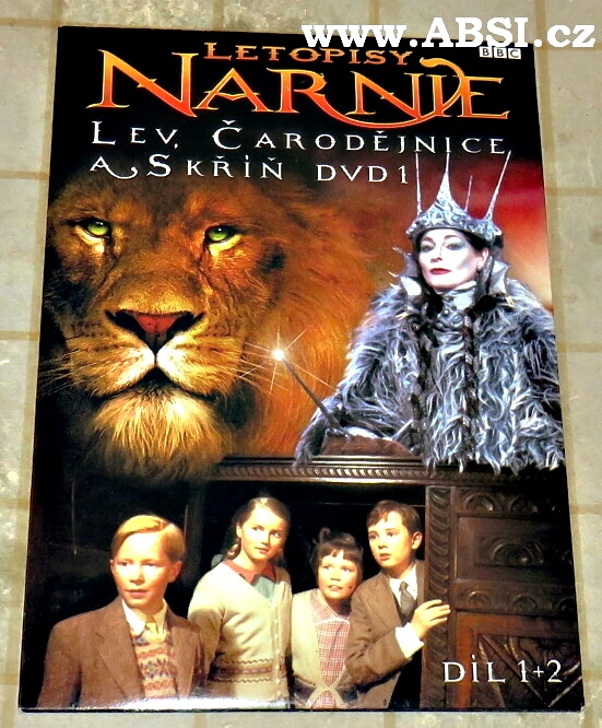 LETOPISY NARNIE - LEV, ČARODĚJNICE A SKŘÍŇ - DVD 1 - díl 1+2