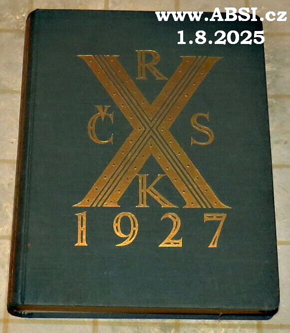 ROČENKA ČESKOSLOVENSKÝCH KNIHTISKAŘŮ 1927 - ROČNÍK X.