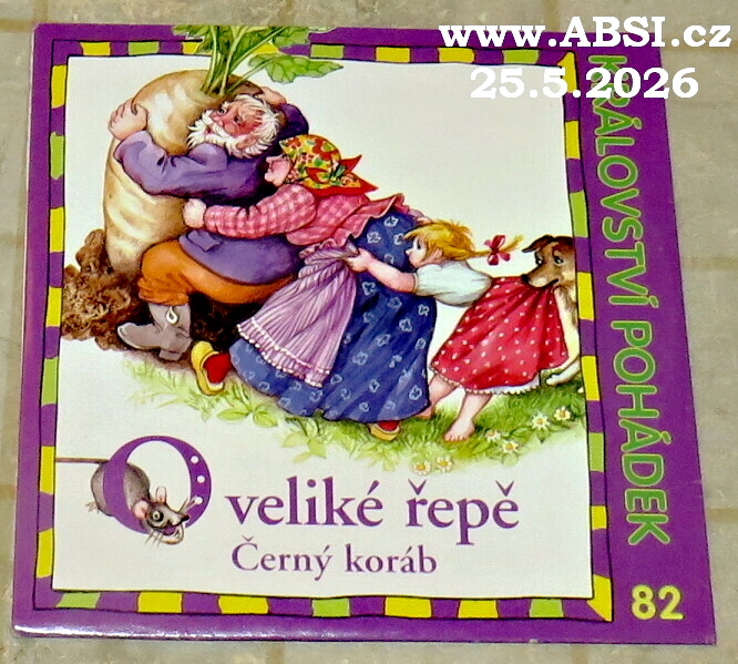 O VELIKÉ ŘEPĚ, ČERNÝ KORÁB - KRÁLOVSTVÍ POHÁDEK