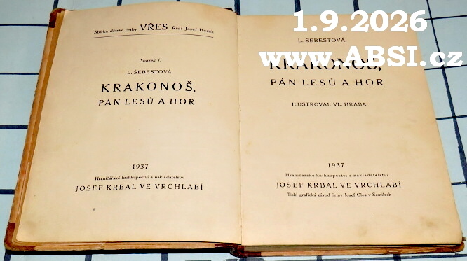 KRAKONOŠ, PÁN LESŮ A HOR