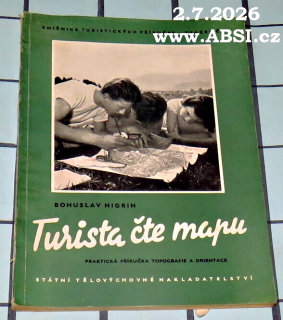 TURISTA ČTE MAPU - PRAKTICKÁ PŘÍRUČKA TOPOGRAFIE A ORIENTACE