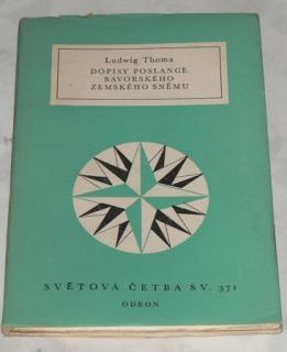 DOPISY POSLANCE BAVORSKÉHO ZEMSKÉHO SNĚMU (SVAZEK č. 371