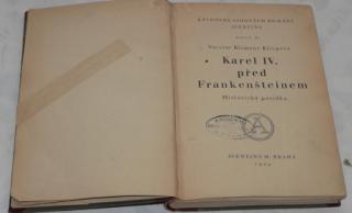 KAREL IV. PŘED FRANKENŠTEINEM