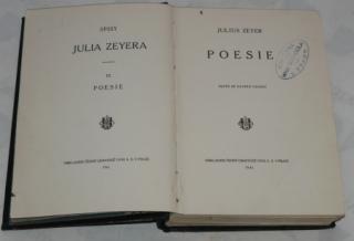 POESIE - JULIUS ZEYER