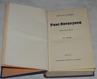 PANÍ BOVARYOVÁ (VENKOVSKÉ MRAVY)  díl první