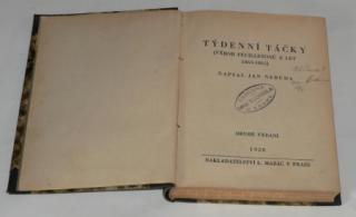 TÝDENNÍ TÁČKY (VÝBOR FEUILLETONŮ Z LET 1863-1865)
