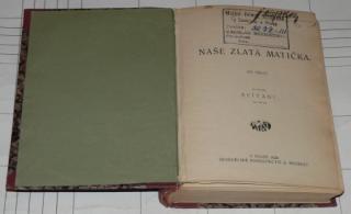 NAŠE ZLATÁ MATIČKA  - SVÍTÁNÍ díl třetí
