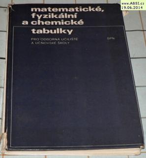 MATEMATICKÉ, FYZIKÁLNÍ A CHEMICKÉ TABULKY 