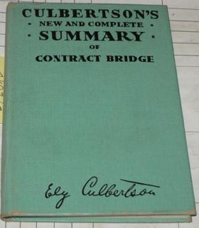 SUMMARY OF CONTRACT BRIDGE