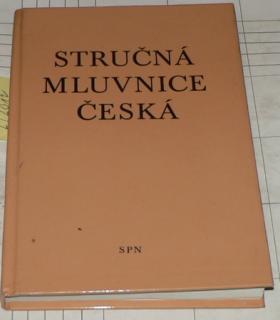 STRUČNÁ MLUVNICE ČESKÁ