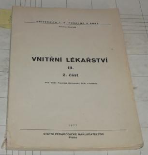 VNITŘNÍ LÉKAŘSTVÍ III. 2. část