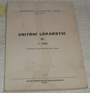 VNITŘNÍ LÉKAŘSTVÍ III. 1. část