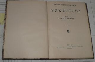 NOVINY SOKOLSKÉ MLÁDEŽE - VZKŘÍŠENÍ ročník XV.