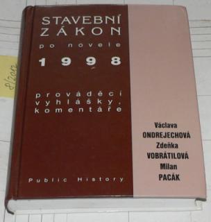 STAVEBNÍ ZÁKON PO NOVELE 1998