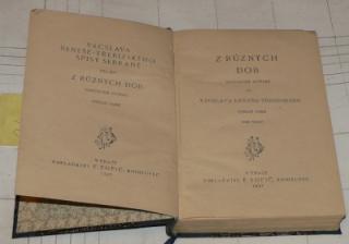 Z RŮZNÝCH DOB díl XIV.- Z LETOPISŮ ŚÁZAVSKÝCH - historické povídky