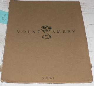 VOLNÉ SMĚRY XIX/3 a 4