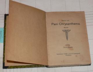 PANÍ CHRYSANTHEMA - ROMÁN