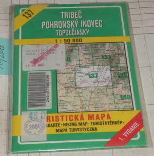TRIBEČ - POHRONSKÝ INOVEC 1 : 50 000 