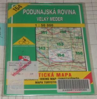 PODUNAJSKÁ PROVINA - VEĹKÝ MEDER 1 : 50 000
