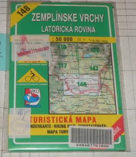 ZEMPLÍNSKE VRCHY - LATORICKÁ ROVINA 1 : 50 000 