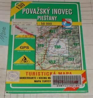 POVÁŽSKÝ INOVEC - PIEŠŤANY 1 : 50 000