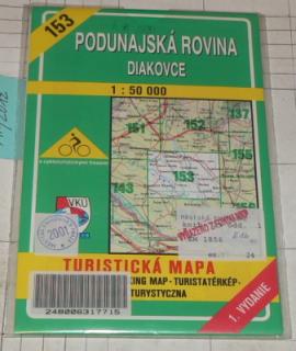 PODUNAJSKÁ ROVINA - DIAKOVCE 1 : 50 000