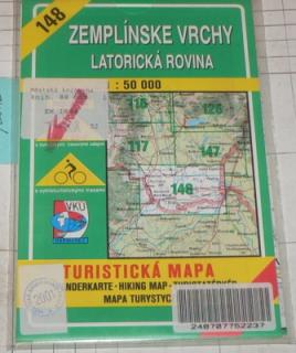 ZEMPLÍNSKE VRCHY - LATORICKÁ ROVINA 1 : 50 000 