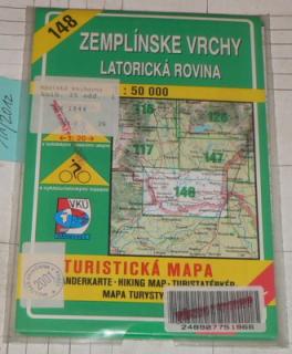 ZEMPLÍNSKE VRCHY - LATORICKÁ ROVINA 1 : 50 000 