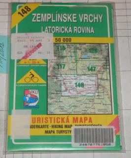 ZEMPLÍNSKE VRCHY - LATORICKÁ ROVINA 1 : 50 000 