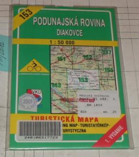 PODUNAJSKÁ ROVINA - DIAKOVCE 1 : 50 000 