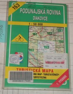 PODUNAJSKÁ ROVINA - DIAKOVCE 1 : 50 000
