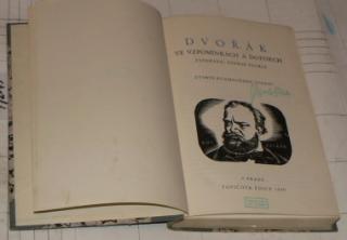 DVOŘÁK VE VZPOMÍNKÁCH A DOPISECH