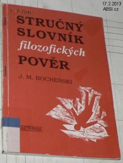 STRUČNÝ SLOVNÍK FILOZOFICKÝCH POVĚR