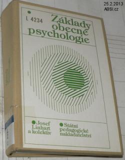 ZÁKLADY OBECNÉ PSYCHOLOGIE