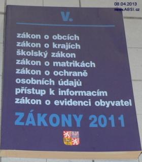 ZÁKONY 2011 V.