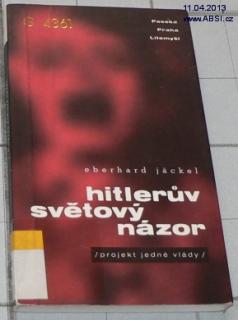 HITLERŮV SVĚTOVÝ NÁZOR