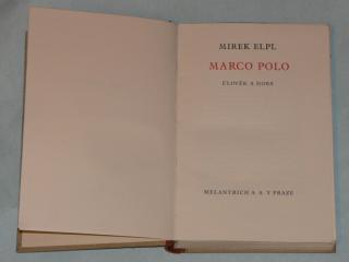 MARCO POLO - ČLOVĚK A DOBA