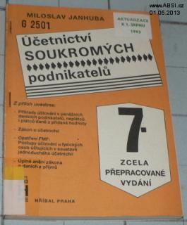 ÚČETNICTVÍ SOUKROMÝCH PODNIKATELŮ