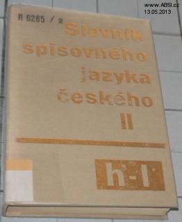 SLOVNÍK SPISOVNÉHO JAZYKA ČESKÉHO II. H-I