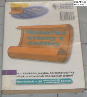 MATURITNÍ OTÁZKY Z ČEŠTINY