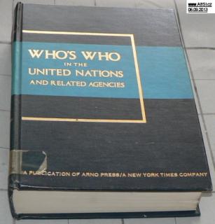WHO´S WHO IN THE UNITED NATIONS AND RELATED AGENCIES
