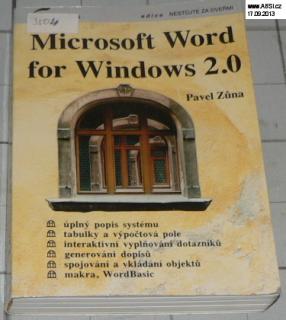 MICROSOFT WORD FOR WINDOWS 2.0