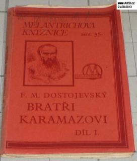 BRATŘI KARAMAZOVI díl I. číslo sešitu 35