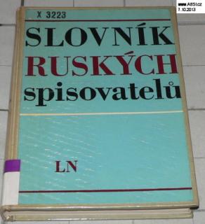SLOVNÍK RUSKÝCH SPISOVATELů